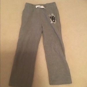 Grey sweatpants